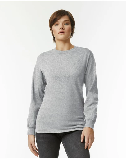 American Apparel - Unisex Long Sleeve Crew Neck T-Shirt