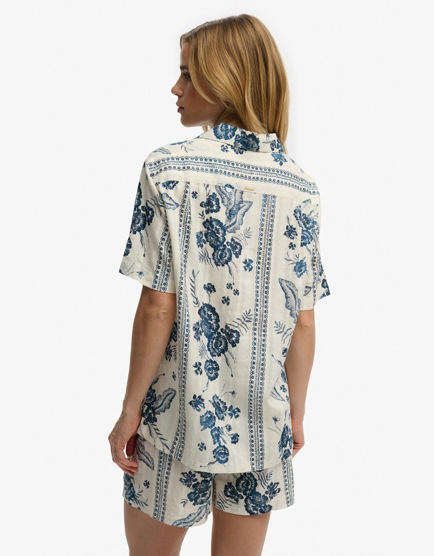 Superdry - Beach Printed Short Sleeve Shirt