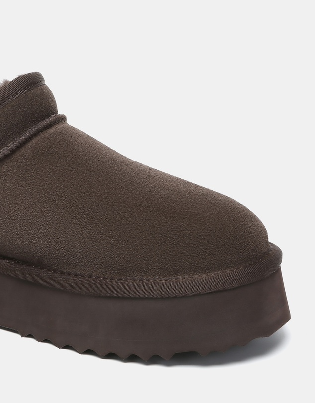 EVERAU - Australian Shepherd Ugg Nano Classic Platform Cow Suede Upper UGG Boots