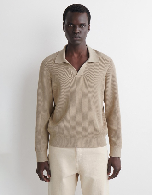 COS - Cotton Polo Jumper