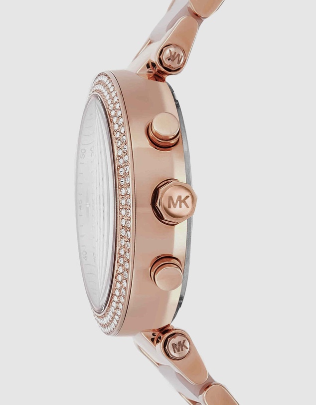 Michael Kors - Parker Rose Gold Tone Chronograph Watch