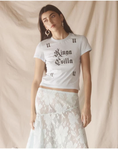 KINGA CSILLA - Lucky Eleven Baby Tee