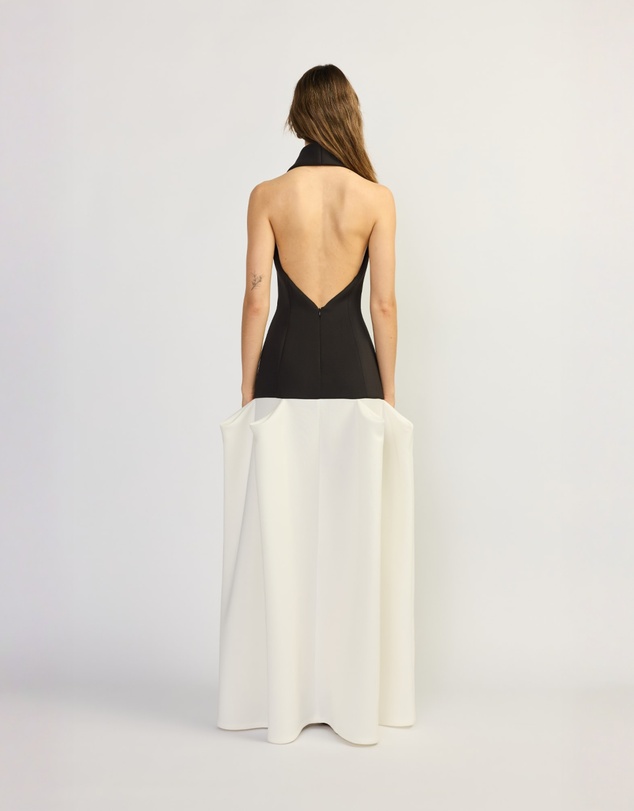TOJHA - TARA CONTRAST MAXI GOWN