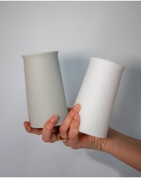 porter green - stegg | silicone unbreakable highball glasses