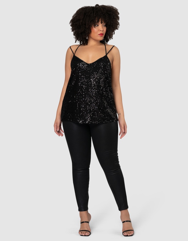 Pink Dusk by Curve Project - Luxe Stretch Coated Jean