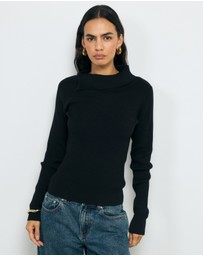 AERE - Yali Cotton Cashmere Blend Top