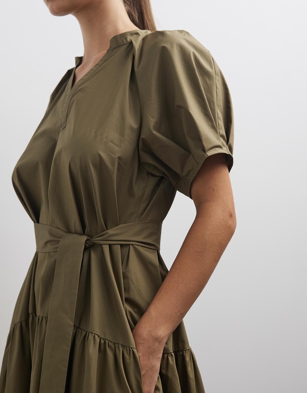 Lindsay Nicholas New York - Cotton Joan Midi Dress