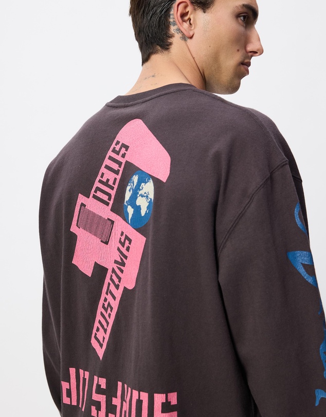 Deus Ex Machina - Swell Maps Oversized LS Tee