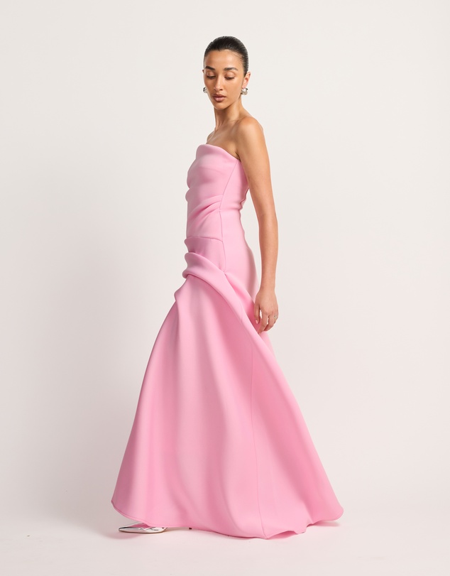 TOJHA - GAIA STRAPLESS MAXI DRESS BLUSH