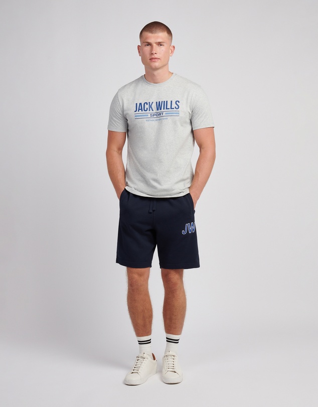 Jack Wills - Wills Sports Club Loopback Shorts