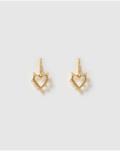 Izoa - Caitlin Huggie Earrings