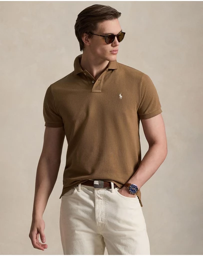 Polo Ralph Lauren - Iconic Custom Slim Fit Mesh Polo