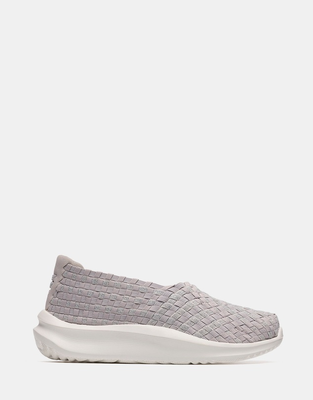 Clarks - Solevana Weave Pale Grey