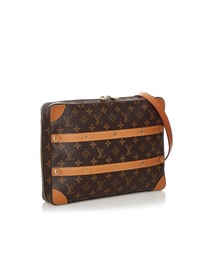 Pre-Loved by Azura Reborn - Pre-Loved louis vuitton Rectangular Crossbody Bag with Zip Closure and Adjustable Shoulder Strap