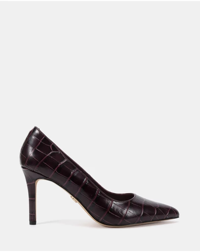 Wittner - Ravyn Croc Embossed Leather Pumps