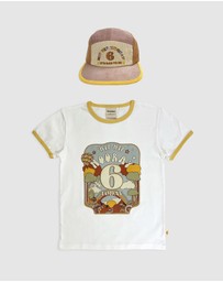 Banabae - Banabae 6th Birthday Cap and Tee Bundle in Musk