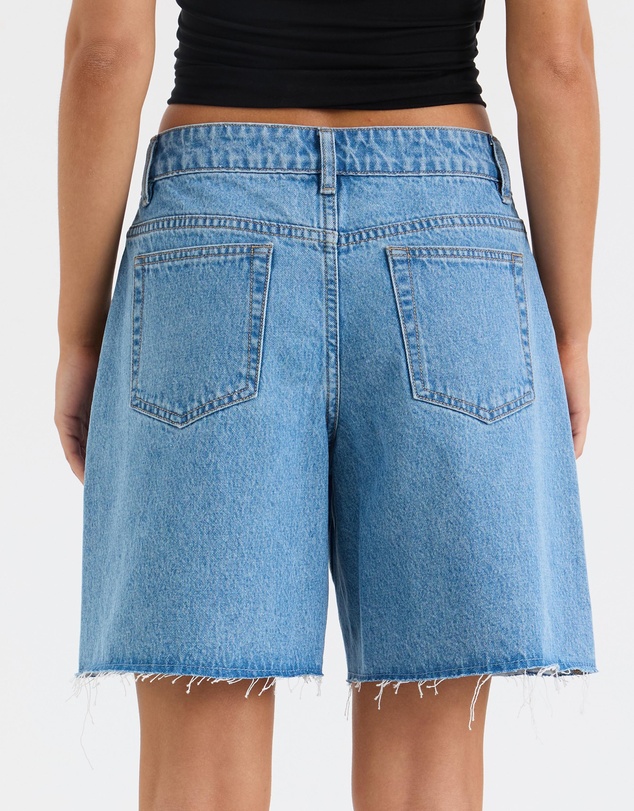 Calli - Blake Wide Leg Denim Jorts