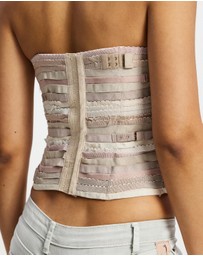Jaded London - Layered Bra Strap Corset