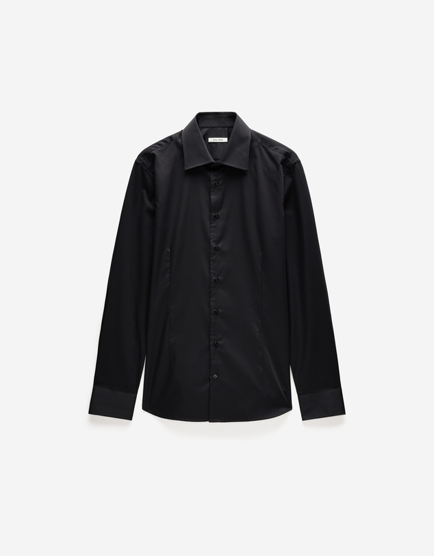 Calibre - Tailored Cotton Shirt Black
