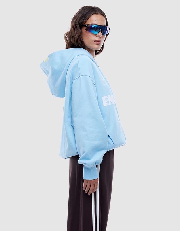 ENA PELLY - Multi Logo Zip Thru Hoodie