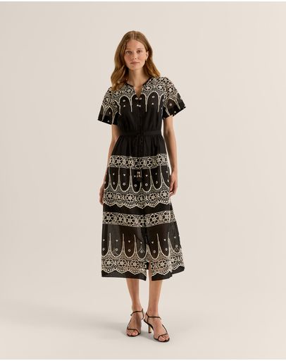 BLACK/IVORY
