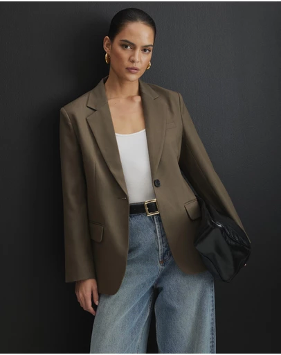 AERE - Alda Oversized Tailoring Blazer