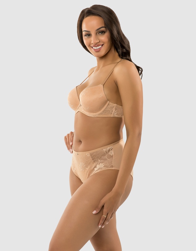 Parfait - Luxlacy Moulded Wired Lace T-Shirt Bra