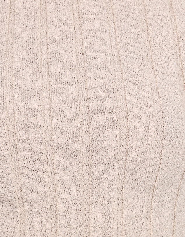 Petal & Pup - Brodie Wide Rib Knit Top - Beige