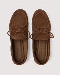Assembly Label - Devon Suede Boat Shoes - Women's