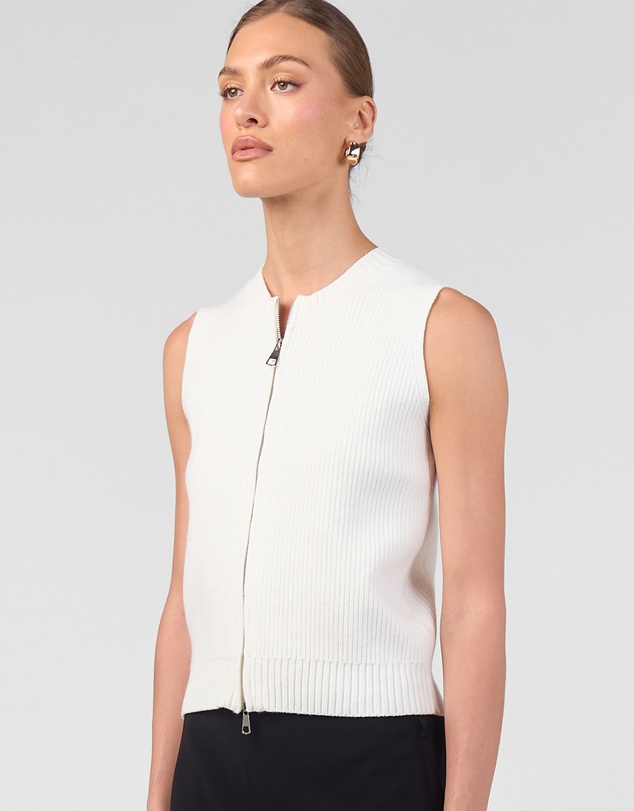 MVN - Taking Sides Zip Vest Top