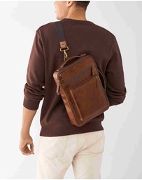 Fossil - Fossil Buckner Brown Laptop Bags MBG9598222