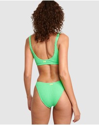 Banana Moon - Popcorn Justin Crop Top Padded Bikini Top
