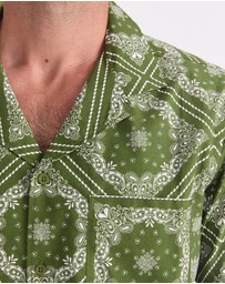Sportscraft - Bandana Short Sleeve Resort Shirt