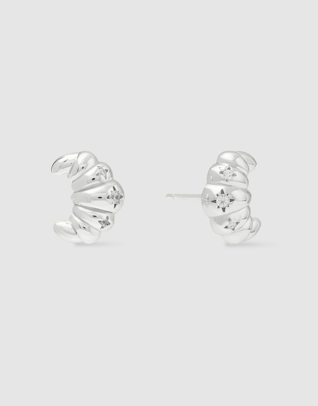 Wanderlust + Co - Croissant Stud Earrings
