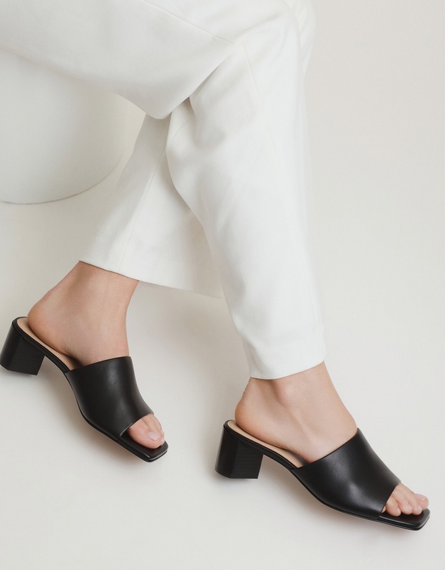 Jo Mercer - Herbie Mid Heel Sandals