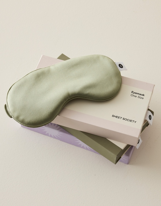 Sheet Society - Fleur Silk Eye Mask