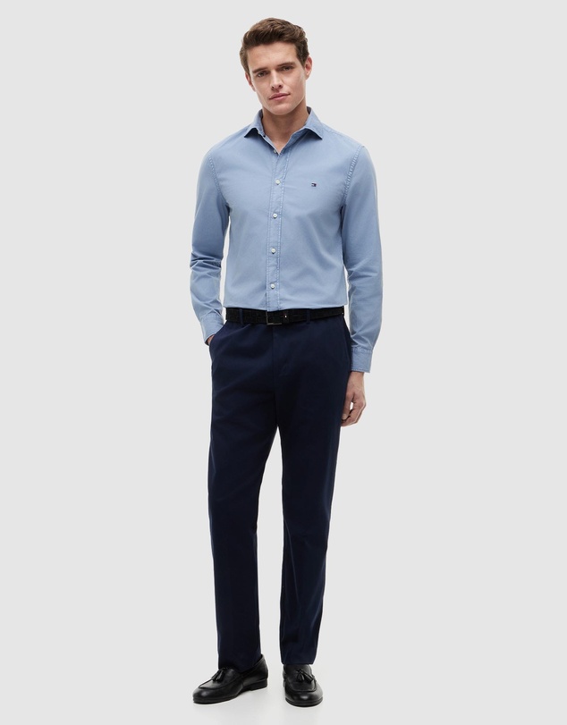 Tommy Hilfiger - Regular Fit Washed Poplin Shirt