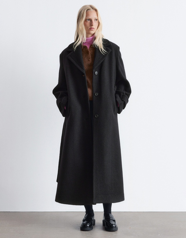 & Other Stories - Tie-Belt Wool Coat