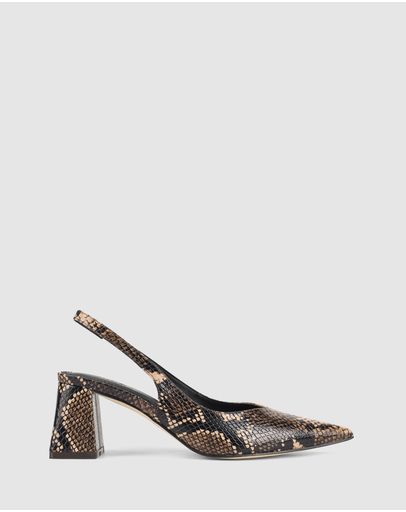 Brown Snake Leather