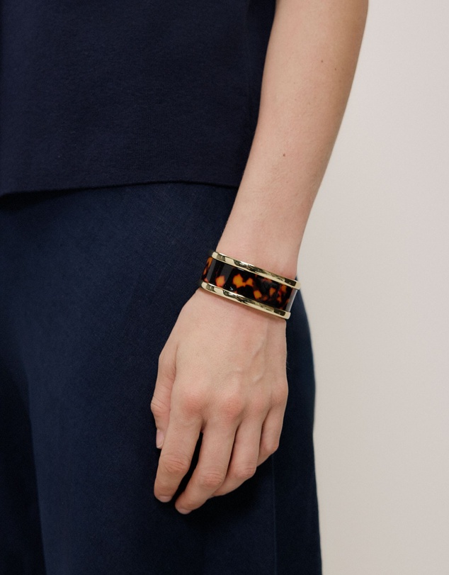 Trenery - Kaia Cuff in Tortoise Shell