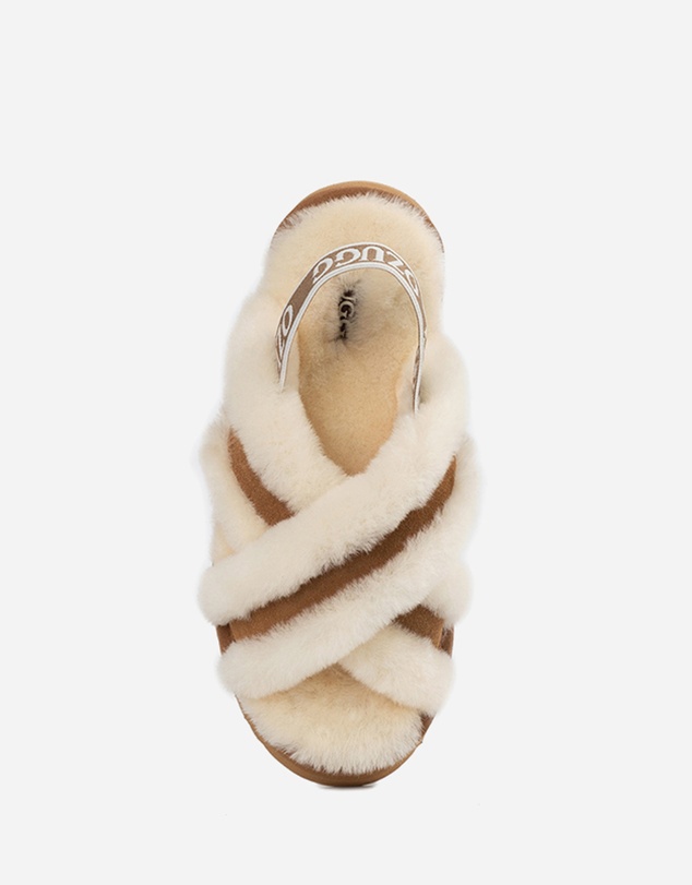 Ozwear Connection Uggs - Ugg Adele Platform Slipper(Elastic Backstrap) (Water Resistant)
