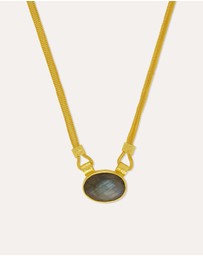 Ottoman Hands - Daphne Labradorite Chain Necklace