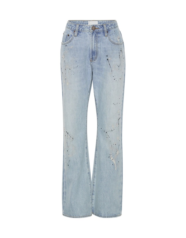 ONE TEASPOON - Fleetwood Artiste Charlie Slim High Waist Flared Jeans