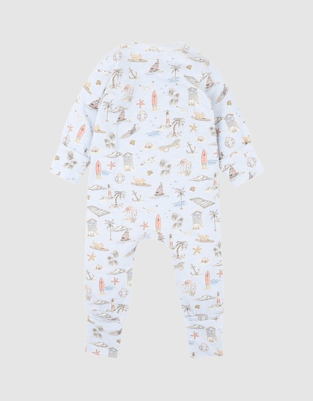Bebe by Minihaha - Max Organic LS Zipsuit - Babies