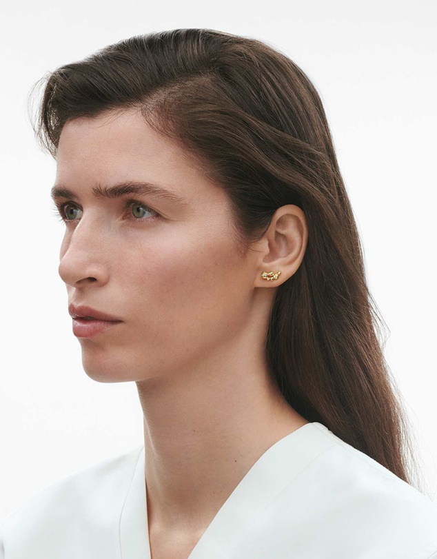 Georg Jensen - Moonlight Grapes Ear Cuffs