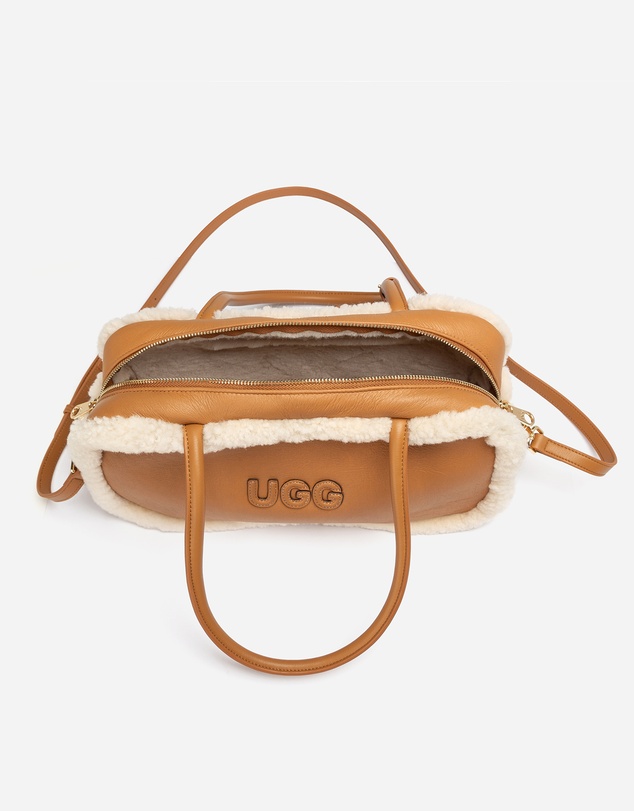 Ozwear Connection Uggs - Ugg Omi Top-Handle Leather Bag