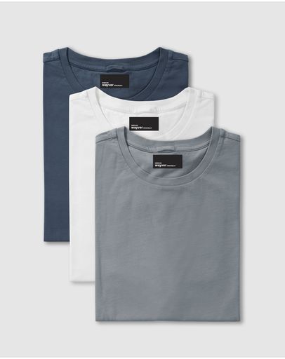 Vintage Indigo, White & Steel