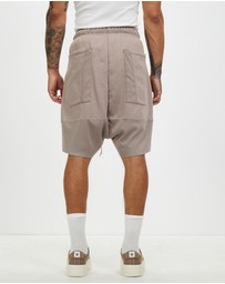 Surrounded By Ghosts - The Andesine Low Crotch Fleece Drawstring Shorts