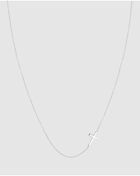 Elli Jewelry - Necklace Women Cross Symbol Faith 925 Sterling Silver
