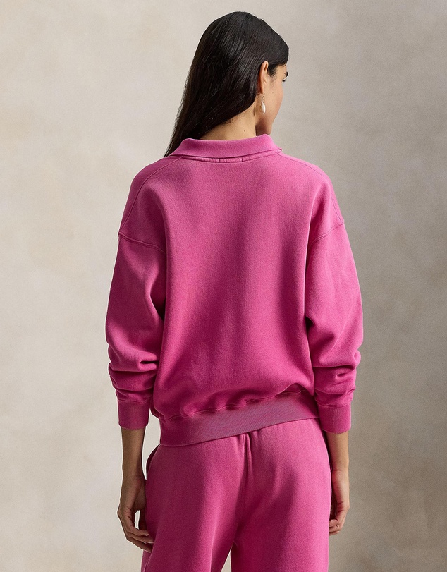 Polo Ralph Lauren - Polo-Collar Fleece Pullover - The ICONIC Exclusive